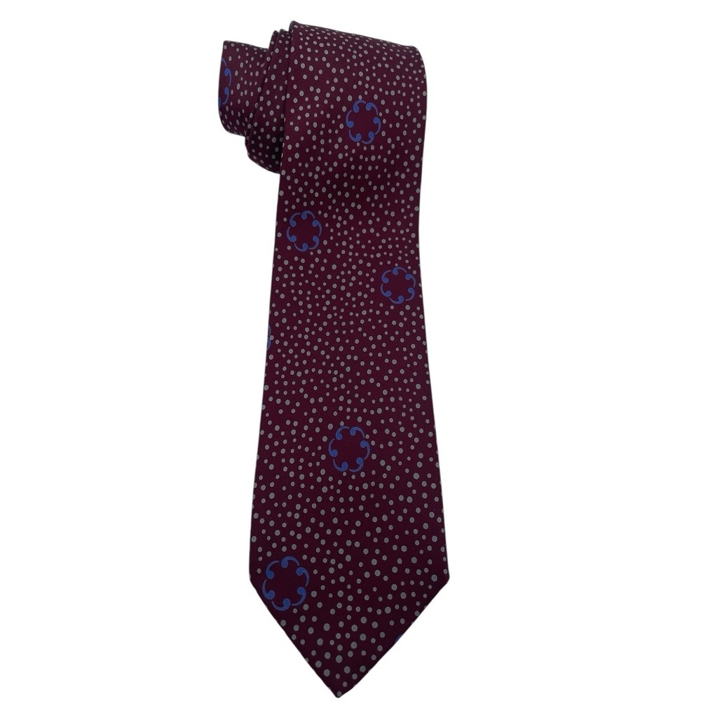 GIORGIO ARMANI Tie 58"x3" Multicolor Silk Tie Italy Made (TE24)‎ EUC